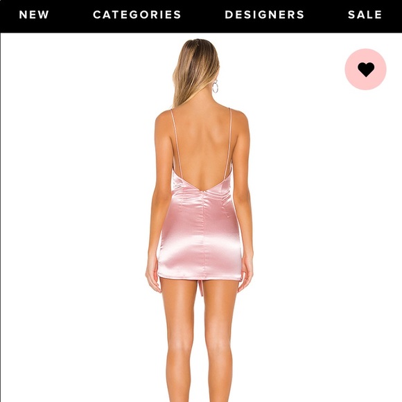 Superdown Pink wrap dress - Picture 3 of 3